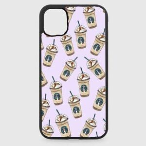 PURPLE Starbucks Coffee Phone Case